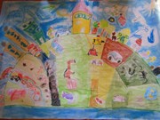 Práce dětí z MŠ Vlkava